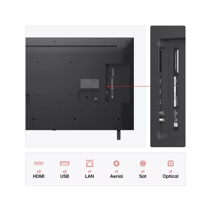 LG 43NANO80A6B.AEK 43inch 4K Ultra HD Smart TV