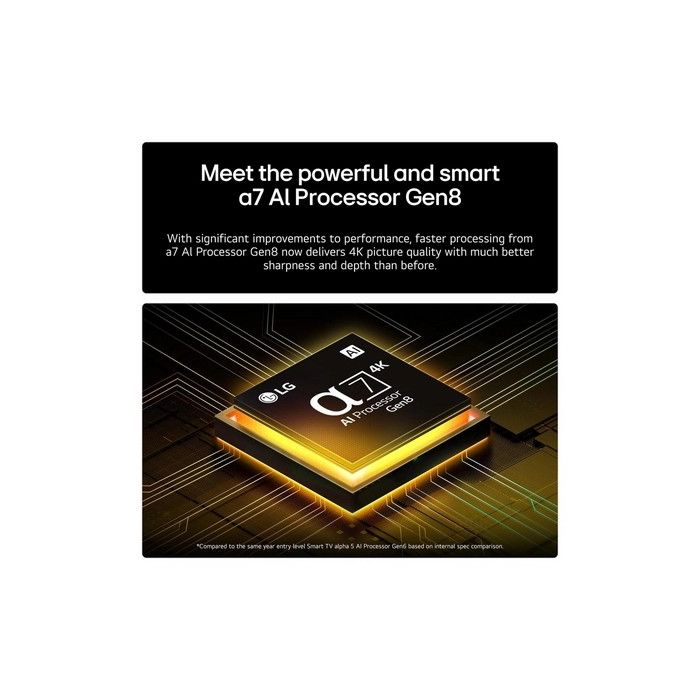 Lg 50QNED84A6C.AEK 50inch 4K Ultra HD QNED Smart TV