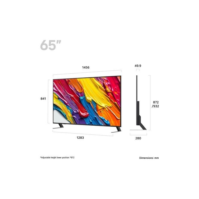 Lg 65QNED84A6C.AEK 65inch 4K Ultra HD QNED Smart TV