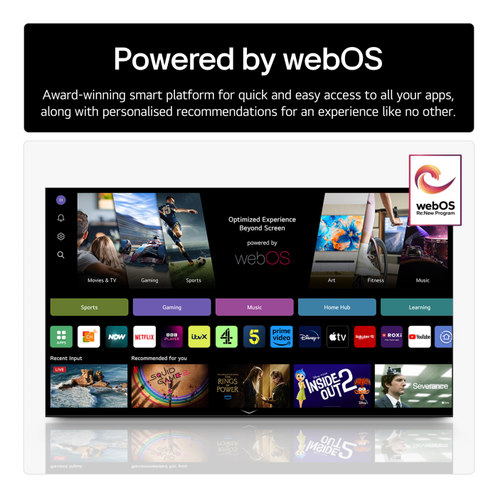 LG 65UA74006LB.AEK 65inch 4K Ultra HD Smart TV