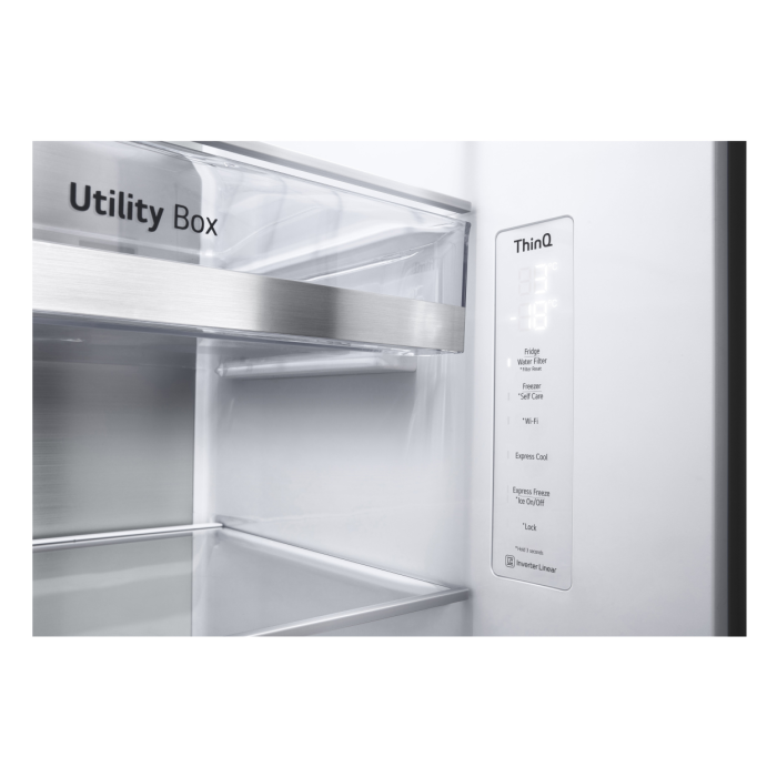 LG GSXV90BSAE SBS Fridge Freezer