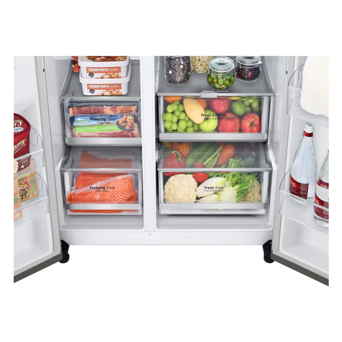 LG GSXV90BSAE SBS Fridge Freezer