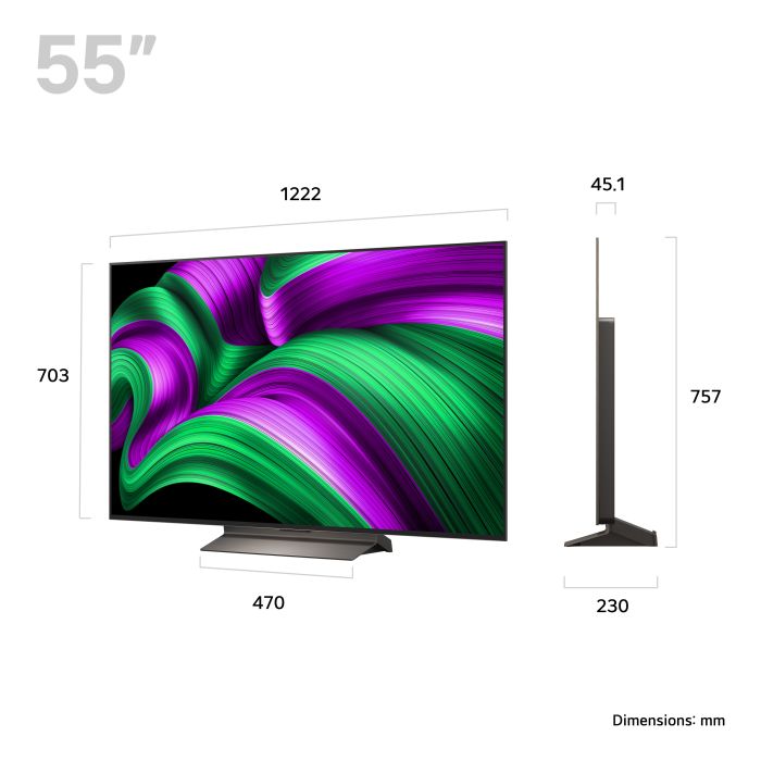 LG OLED55C56LB.AEK OLED evo AI C5 55inch 4K Smart TV