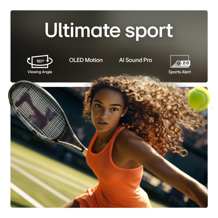 LG OLED65G56LS.AEK OLED evo AI G5 65inch 4K Smart TV