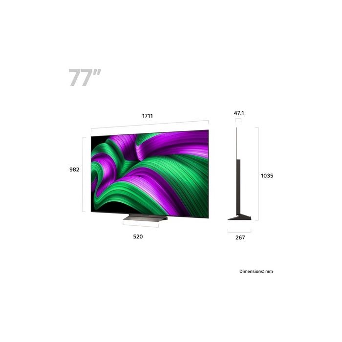 Lg OLED77C56LB.AEK 77inch 4K OLED Smart TV