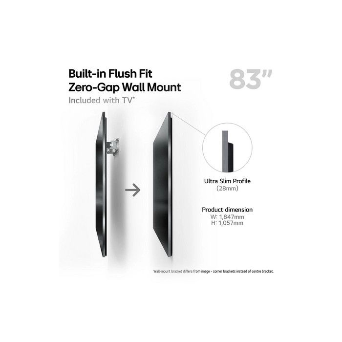 Lg OLED83G54LW.AEK 83inch 4K OLED Smart TV