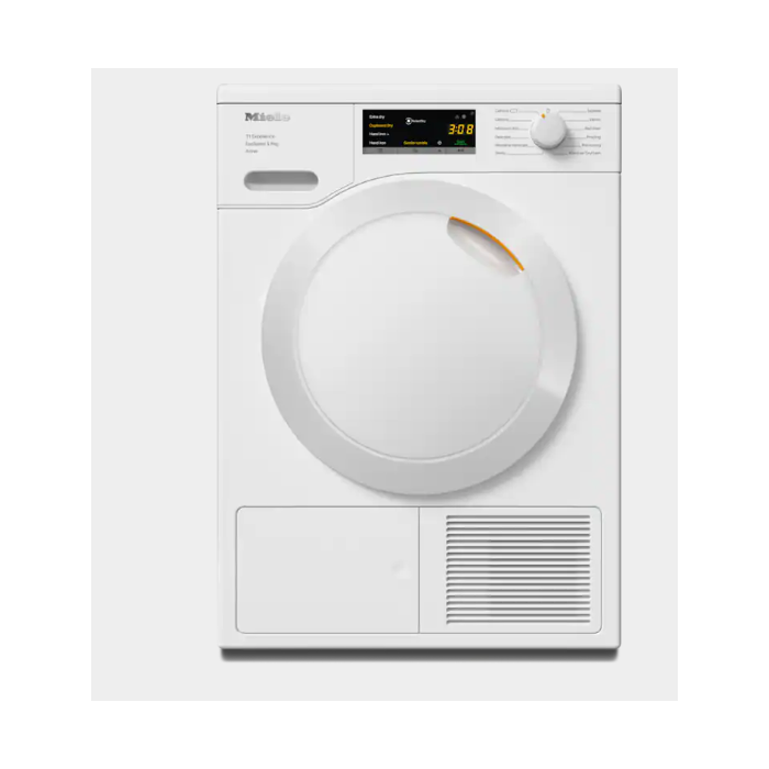 Miele TEA525WP Miele 59.6Cm White 8Kg Heat Pump Tumble ...