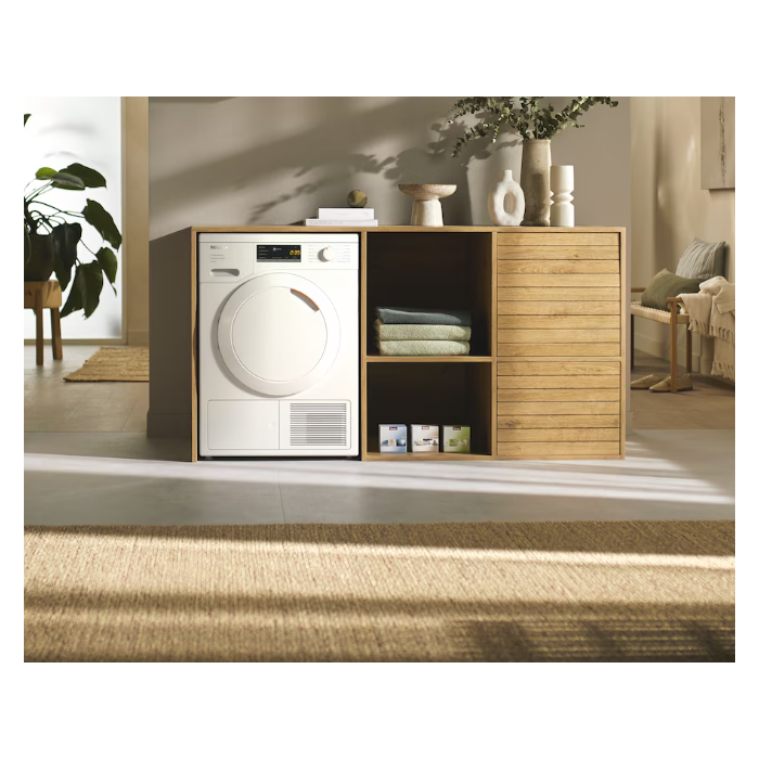 Miele TEA525WP Miele 59.6Cm White 8Kg Heat Pump Tumble ...