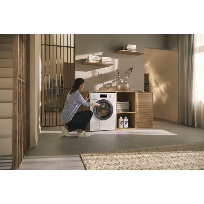 Miele WEB365 WCS 8kg 1400 Spin Washing Machine - Lotus White