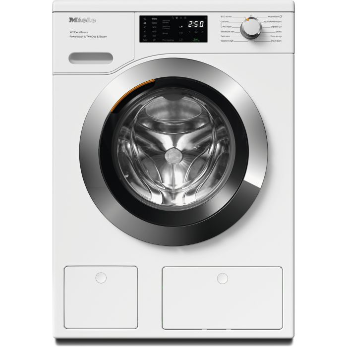 Miele WEG885 WCS 9kg 1400 Spin Washing Machine - Lotus White