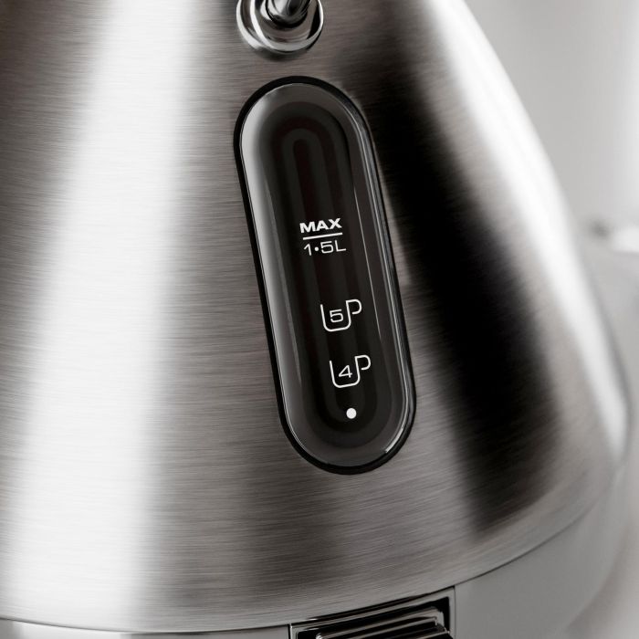 Morphy Richards 100130 1.5 Litres Venture Pyramid Rapid Boil Kettle - Brushed Stainless Steel