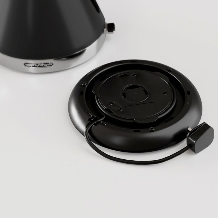 Morphy Richards 100131 1.5 Litres Venture Pyramid Rapid Boil Kettle - Black