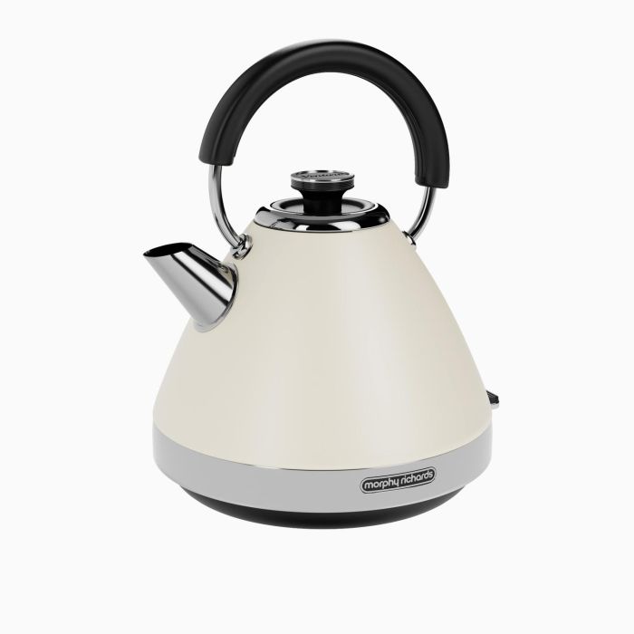 Morphy Richards 100132 1.5 Litres Venture Pyramid Rapid Boil Kettle - Cream