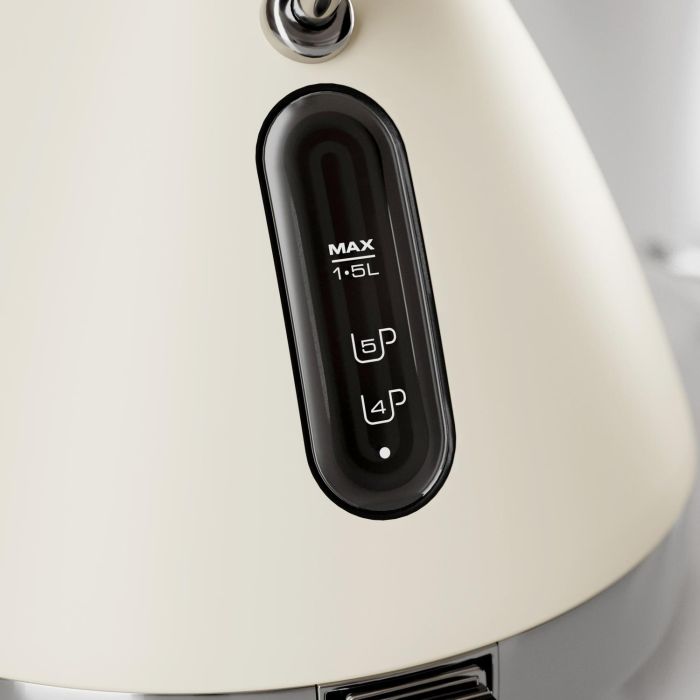 Morphy Richards 100132 1.5 Litres Venture Pyramid Rapid Boil Kettle - Cream