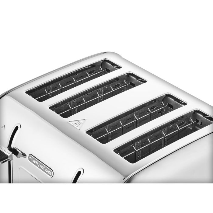 Morphy Richards 240130 Venture 4 Slice Toaster - Brushed