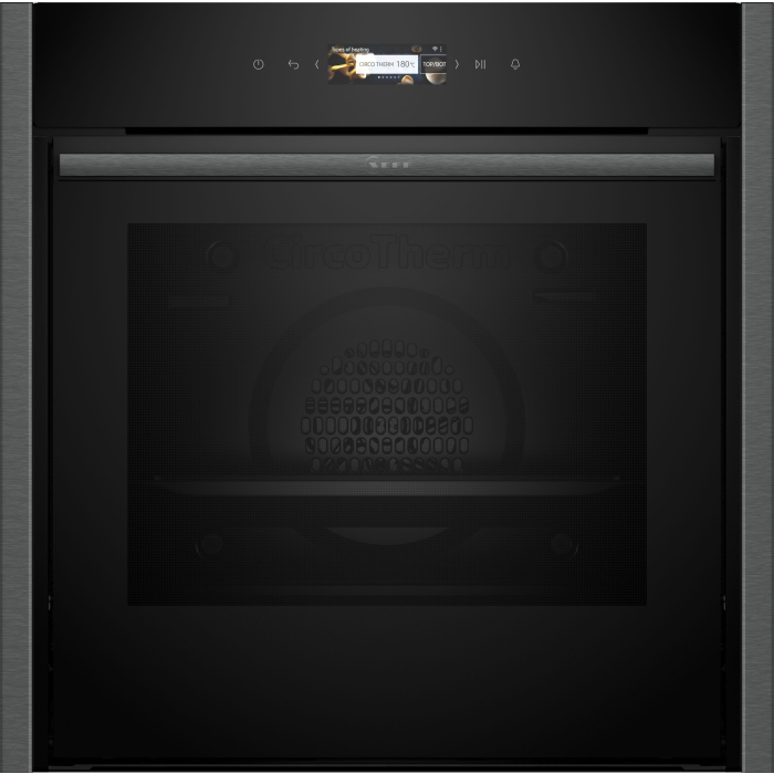Neff B54CR71G0B 60cm Slide and Hide Built In Electric Single Oven