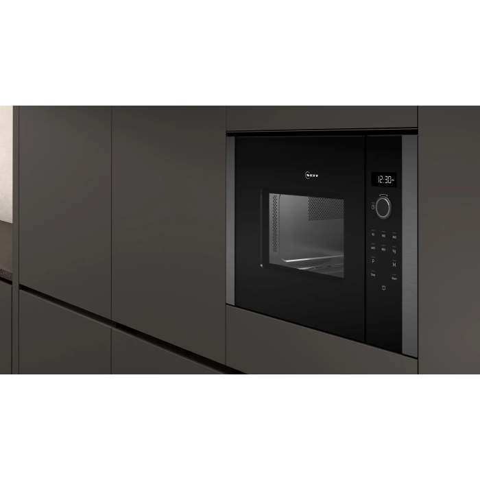 Neff HLAWD23G0B 20 Litres Built In Microwave Oven - Graphite Grey
