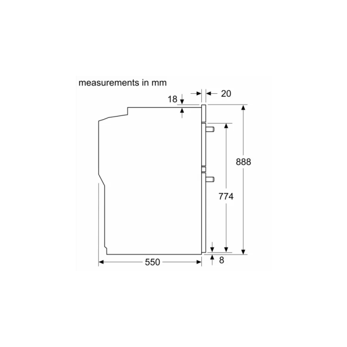 Neff U1ACE5HN0B N50 Built-In Double Electric Oven