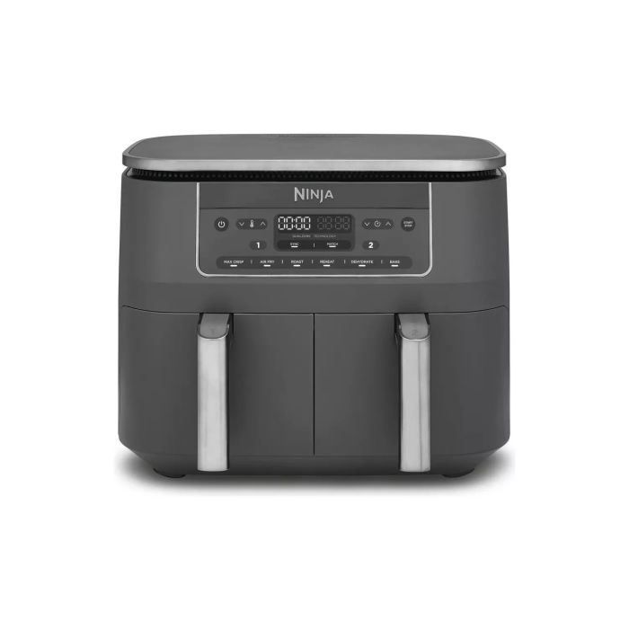 Ninja DZ300UK 7.6 litre 6-in-1 Dual Zone Air Fryer - Gun Metal Grey