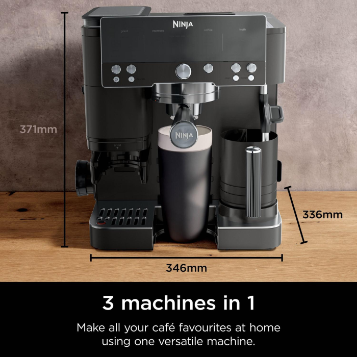 Ninja ES601UKBK Luxe Caf? Premier Espresso Machine