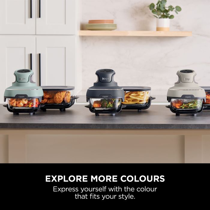 Ninja FN101UKGY CRISPi 4-in-1 Portable Air Fryer - Cyberspace Blue