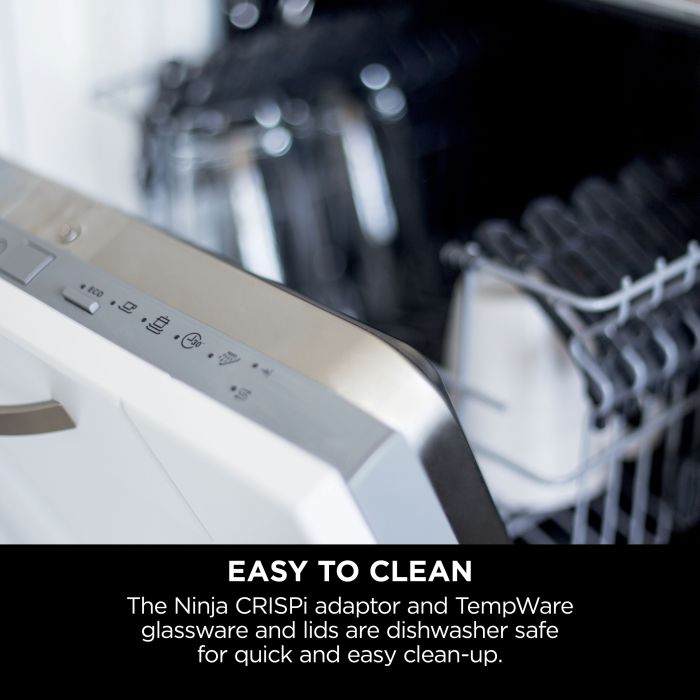 Ninja FN101UKGY CRISPi 4-in-1 Portable Air Fryer - Cyberspace Blue