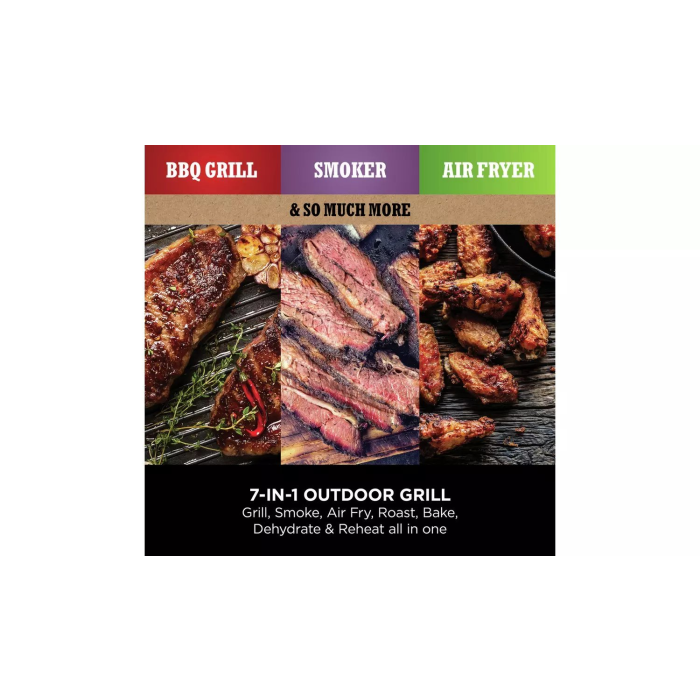 Ninja OG701UK Woodfire Electric BBQ Grill