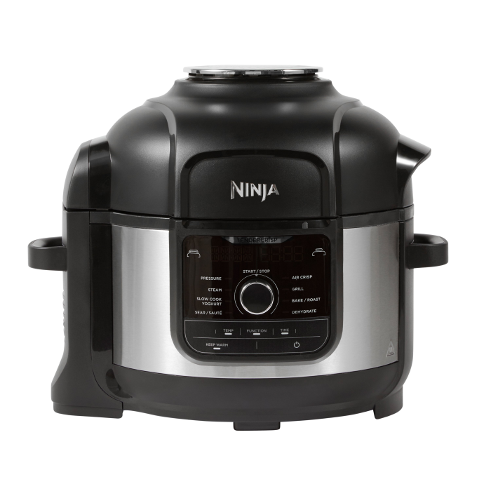 Ninja OP350UK Foodi 9-in-1 Multi-Cooker 6L - Black/Sliver
