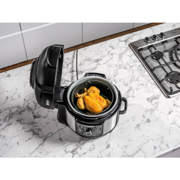 Ninja OP350UK Foodi 9-in-1 Multi-Cooker 6L - Black/Sliver