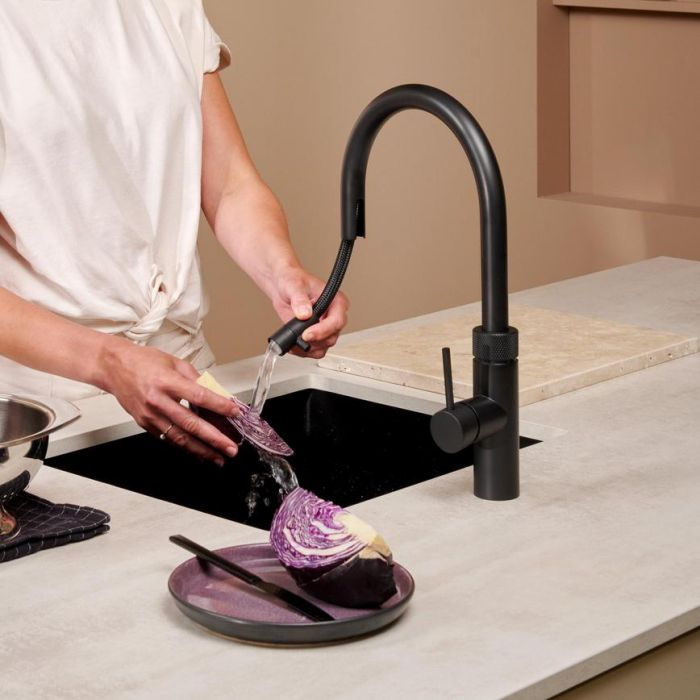 Quooker 3XBLK Tap Flex Black