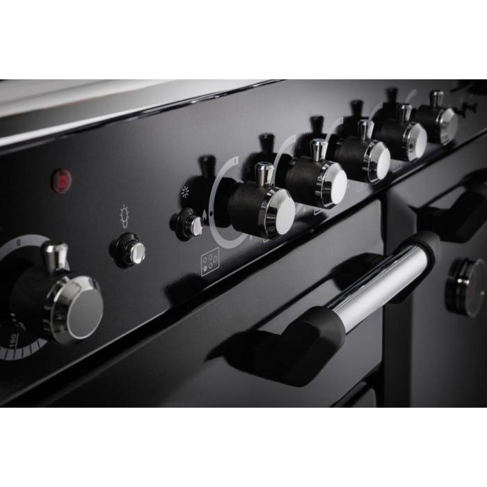 Rangemaster CLA110NGFBL/C 116660 CLASSIC 110 NG BLACK CHROME