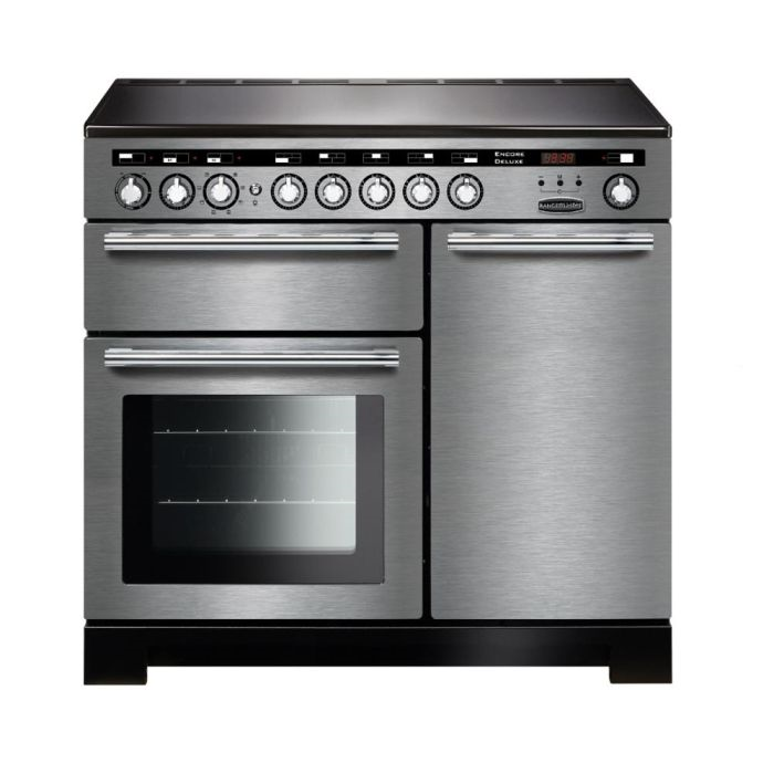 Rangemaster Encore Deluxe 100 Induction Range Cooker Stainless Steel