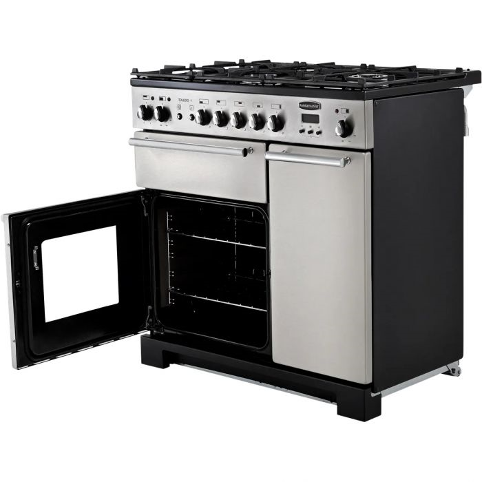 Rangemaster TOLP90DFFSS/C Rangemaster Toledo + Tolp90dffss/C 90Cm Dual Fuel Range Cooker - Stainless