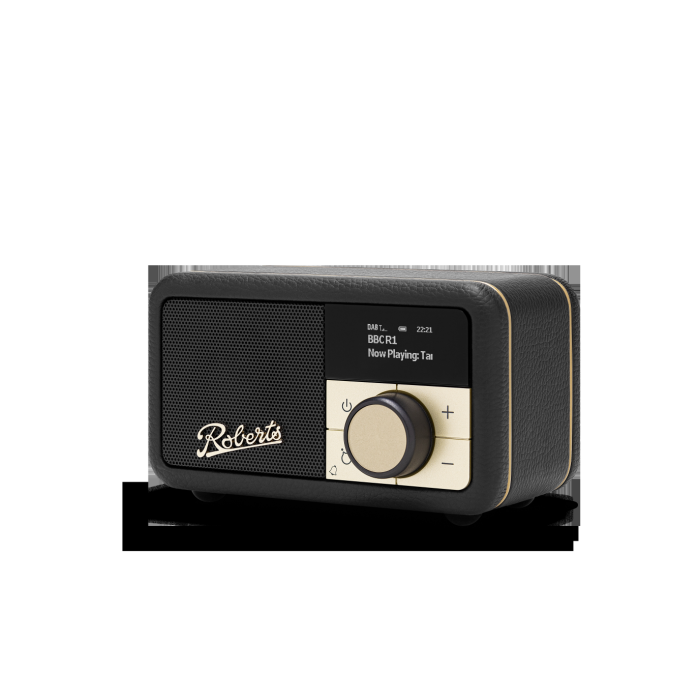 Roberts Radio REV-PETITE2BK DAB+/DAB/FM RDS Radio - Black