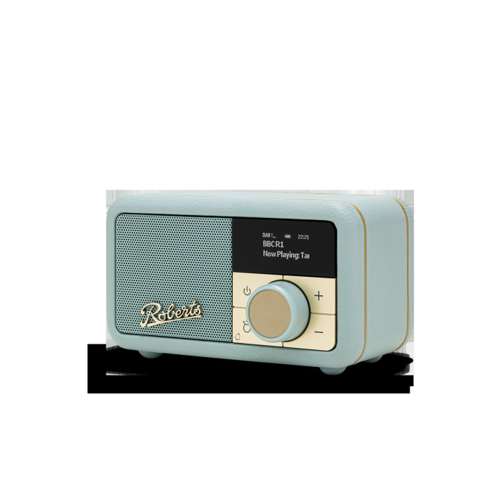 Roberts Radio REV-PETITE2DE DAB+/DAB/FM RDS Radio - Duck Egg