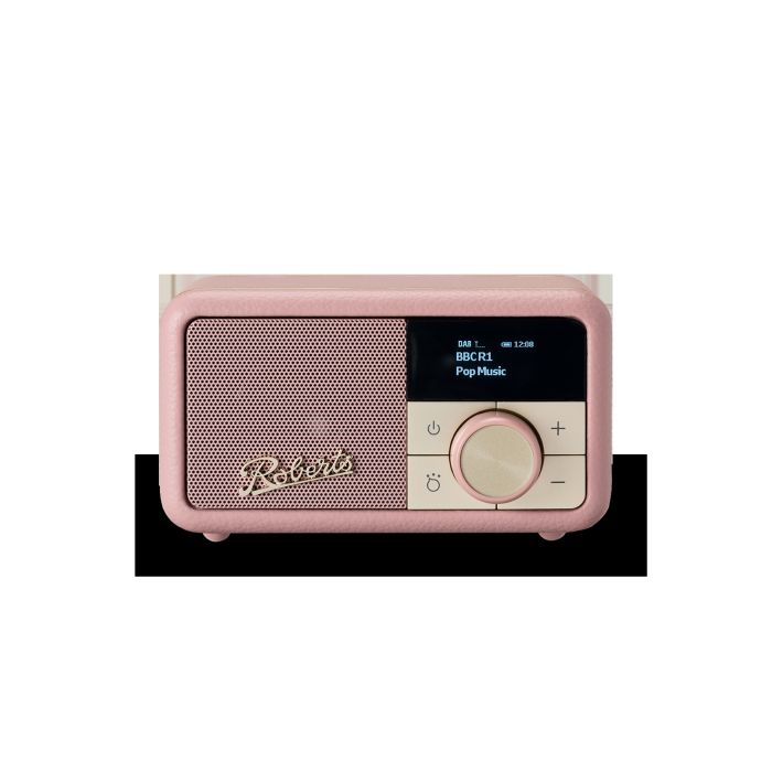 Roberts Radio REV-PETITEDP Wireless DAB Radio - Dusty Pink