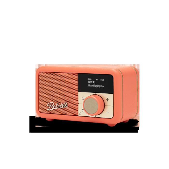 Roberts Radio REV-PETITE2PO DAB+/DAB/FM RDS Radio - Pop Orange