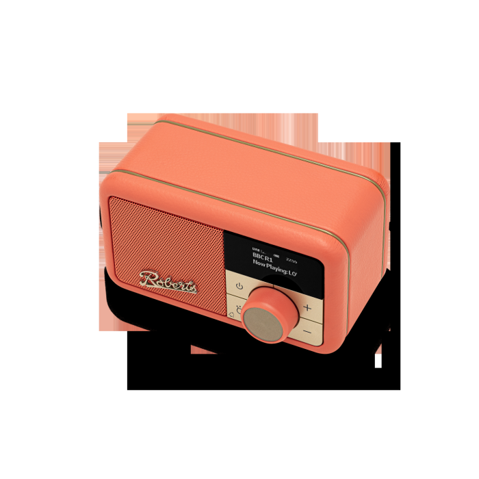 Roberts Radio REV-PETITE2PO DAB+/DAB/FM RDS Radio - Pop Orange