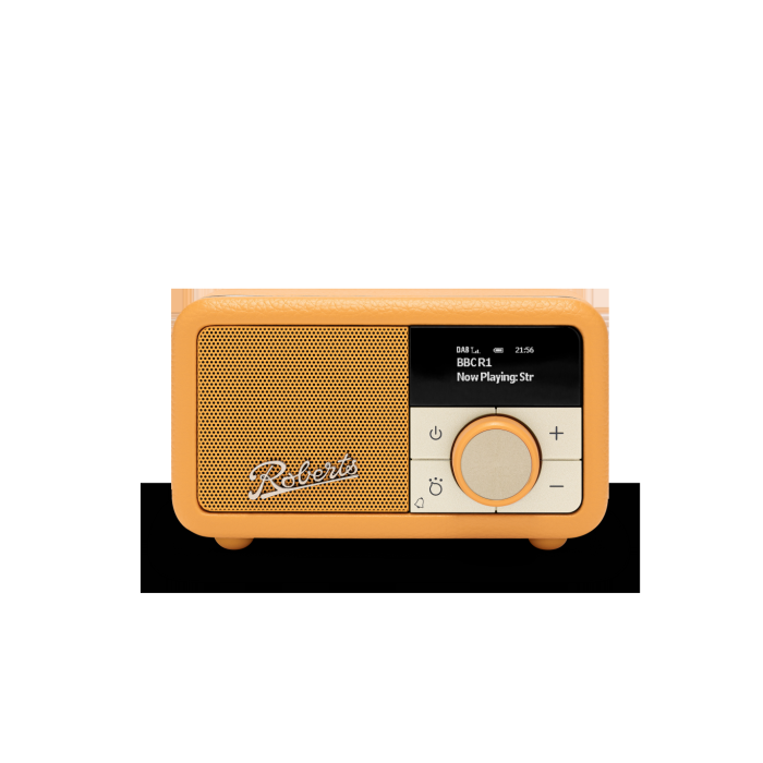 Roberts Radio REV-PETITE2SY DAB+/DAB/FM RDS Radio - Sunburst Yellow