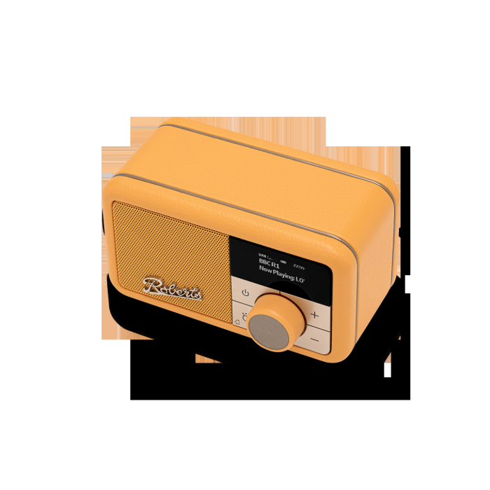 Roberts Radio REV-PETITE2SY DAB+/DAB/FM RDS Radio - Sunburst Yellow