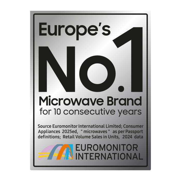 Samsung MS23K3515AKEU 23L Solo Microwave Oven with Triple Distribution System - Black