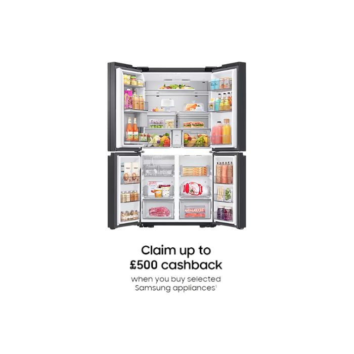 Samsung RF65DG960EB1EU Series 9 American Style Fridge Freezer With Beverage Centre -