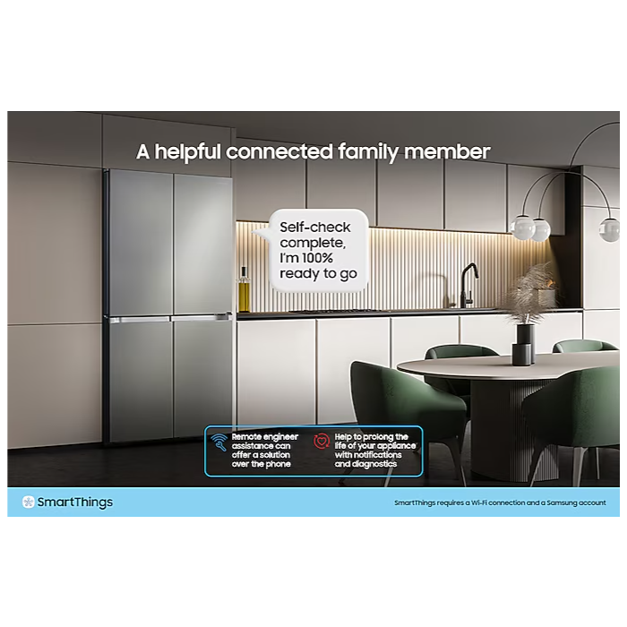 Samsung RF65DG960EB1EU Series 9 American Style Fridge Freezer With Beverage Centre -