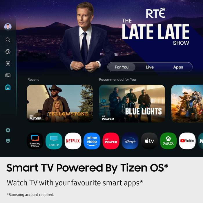 Samsung UE50U8020FKXXU 50inch 4K Crystal UHD Smart TV