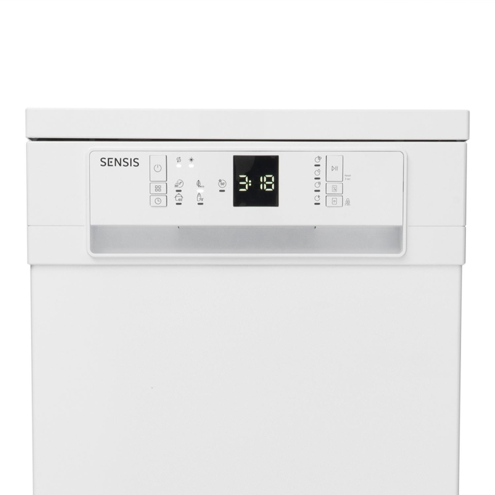 Sensis DWF0110SLEW Dishwasher - White - 10 Place Settings