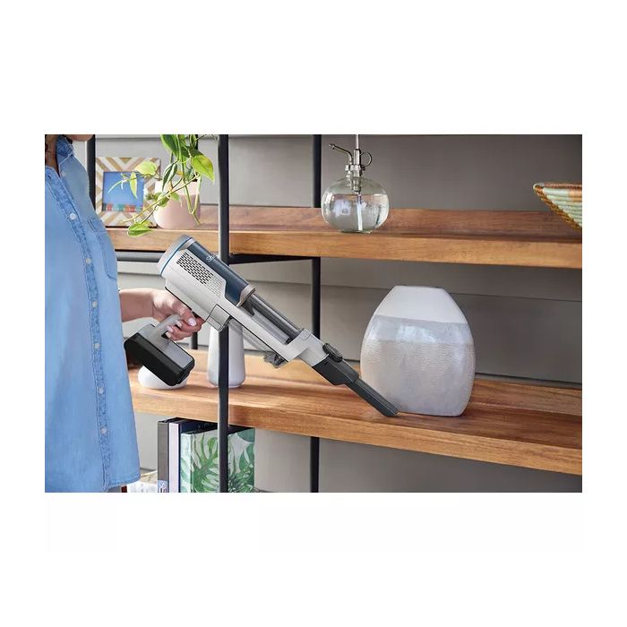 Shark BU3521UK Clean & Empty Cordless Vacuum Cleaner & Auto-Empty System - 40 Minutes Run Time - White