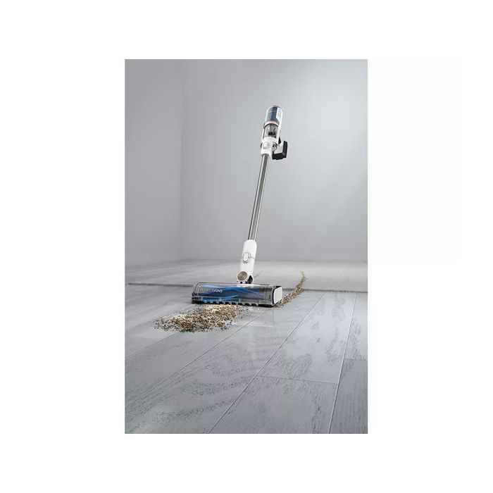 Shark BU3521UK Clean & Empty Cordless Vacuum Cleaner & Auto-Empty System - 40 Minutes Run Time - White