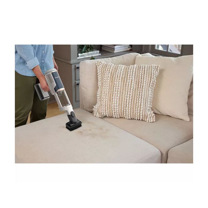 Shark BU3521UK Clean & Empty Cordless Vacuum Cleaner & Auto-Empty System - 40 Minutes Run Time - White