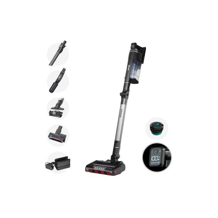 Shark IZ420UKT Stratos Cordless Stick Vacuum Cleaner - 120 Minutes Run Time - Silver