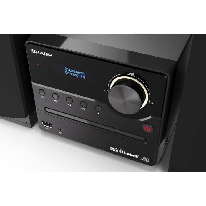 Sharp XL-B517D BK XL-B517D(BK) Wireless Hi-Fi Micro System - Black